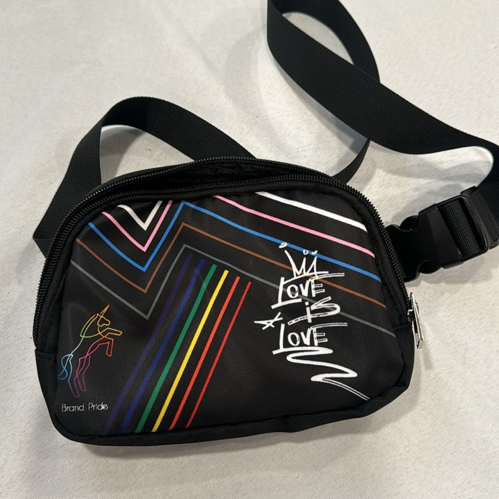 Pride Love is Love Fanny pack waist pack
